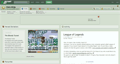 Desktop Screenshot of iron-ninja.deviantart.com