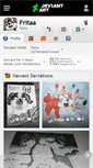Mobile Screenshot of fritaa.deviantart.com