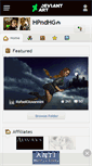 Mobile Screenshot of hpndhg.deviantart.com
