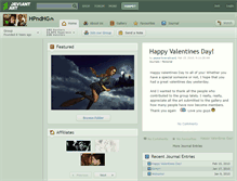Tablet Screenshot of hpndhg.deviantart.com