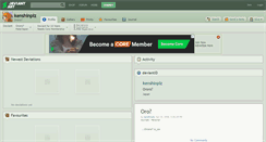 Desktop Screenshot of kenshinplz.deviantart.com