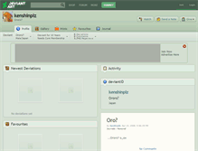 Tablet Screenshot of kenshinplz.deviantart.com