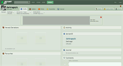 Desktop Screenshot of darkrageplz.deviantart.com