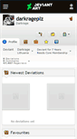 Mobile Screenshot of darkrageplz.deviantart.com
