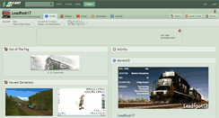 Desktop Screenshot of leadfoot17.deviantart.com