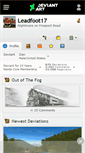 Mobile Screenshot of leadfoot17.deviantart.com