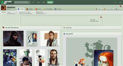 Desktop Screenshot of lukadron.deviantart.com