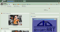 Desktop Screenshot of creuzz.deviantart.com