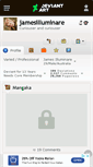 Mobile Screenshot of jamesilluminare.deviantart.com