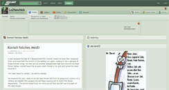 Desktop Screenshot of lozfanchick.deviantart.com
