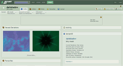 Desktop Screenshot of darkshadow.deviantart.com