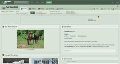 Desktop Screenshot of horsiexstock.deviantart.com