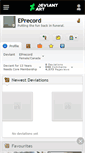 Mobile Screenshot of eprecord.deviantart.com