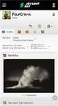 Mobile Screenshot of fourcrows.deviantart.com