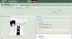 Desktop Screenshot of lmn-club.deviantart.com