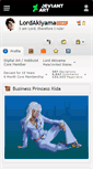 Mobile Screenshot of lordakiyama.deviantart.com