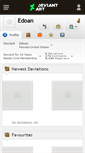 Mobile Screenshot of edoan.deviantart.com