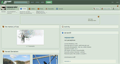 Desktop Screenshot of nepasavaler.deviantart.com