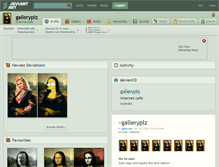 Tablet Screenshot of galleryplz.deviantart.com