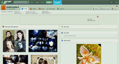 Desktop Screenshot of andromeda-6.deviantart.com