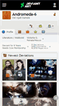 Mobile Screenshot of andromeda-6.deviantart.com
