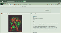 Desktop Screenshot of danatharel.deviantart.com