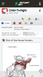 Mobile Screenshot of chibi-twilight.deviantart.com