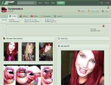 Tablet Screenshot of iluvjono4eva.deviantart.com
