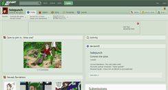 Desktop Screenshot of holepunch.deviantart.com