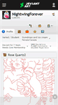 Mobile Screenshot of nightwingforever.deviantart.com