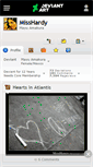 Mobile Screenshot of misshardy.deviantart.com