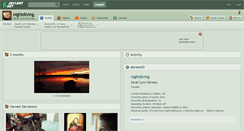 Desktop Screenshot of nightdiving.deviantart.com