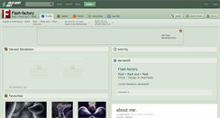 Desktop Screenshot of flash-factory.deviantart.com