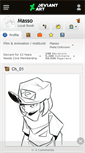 Mobile Screenshot of masso.deviantart.com