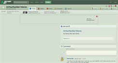 Desktop Screenshot of imyournumber1moron.deviantart.com
