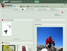 Tablet Screenshot of europhoto.deviantart.com