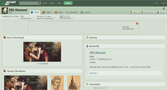 Desktop Screenshot of dbz-obsessed.deviantart.com