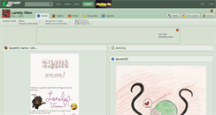 Desktop Screenshot of lonely-view.deviantart.com