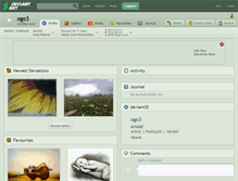 Tablet Screenshot of ogo3.deviantart.com