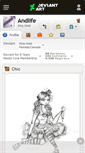 Mobile Screenshot of andlife.deviantart.com
