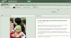 Desktop Screenshot of elrowiel.deviantart.com