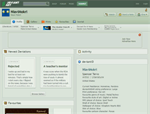 Tablet Screenshot of niavimokri.deviantart.com