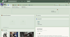Desktop Screenshot of gujv.deviantart.com