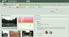 Desktop Screenshot of bura.deviantart.com