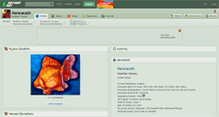 Desktop Screenshot of haracacash.deviantart.com