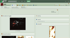 Desktop Screenshot of kohr.deviantart.com