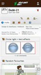 Mobile Screenshot of dude-21.deviantart.com