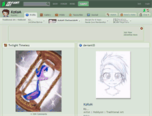 Tablet Screenshot of kzksm.deviantart.com