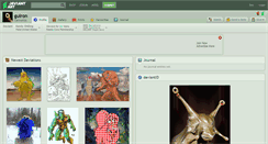 Desktop Screenshot of guiron.deviantart.com