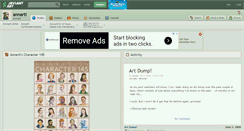 Desktop Screenshot of annarti.deviantart.com